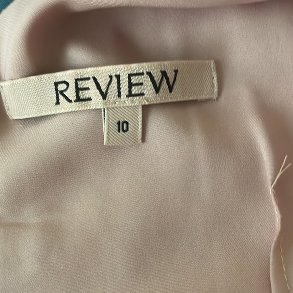Review dress. As new. Size 10 - Picture 4 of 5